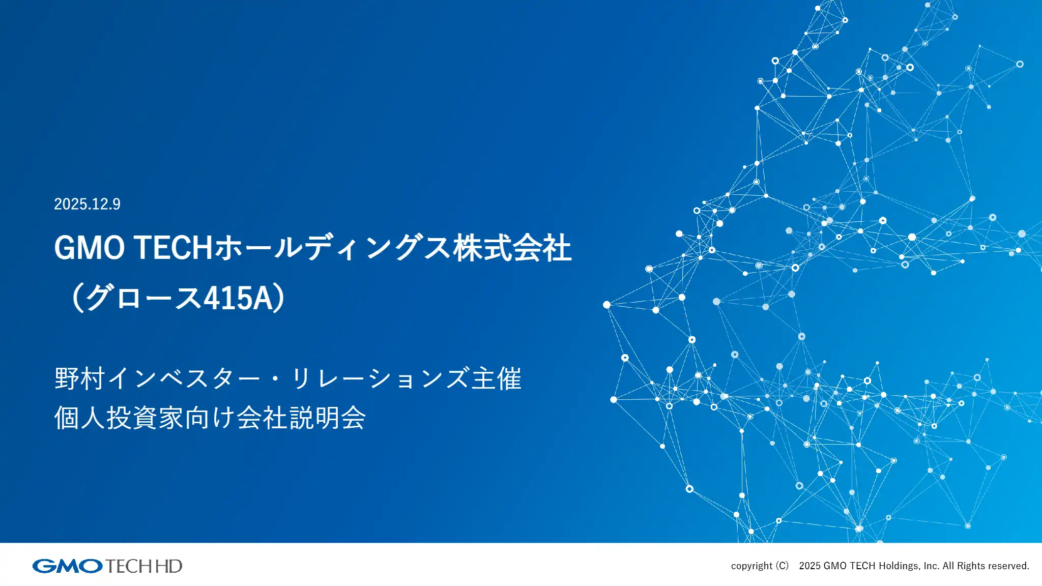 GMO TECHホールディングス株式会社